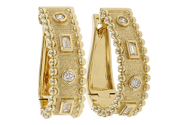 M328-24689: EARRINGS .09 BAG .18 TW