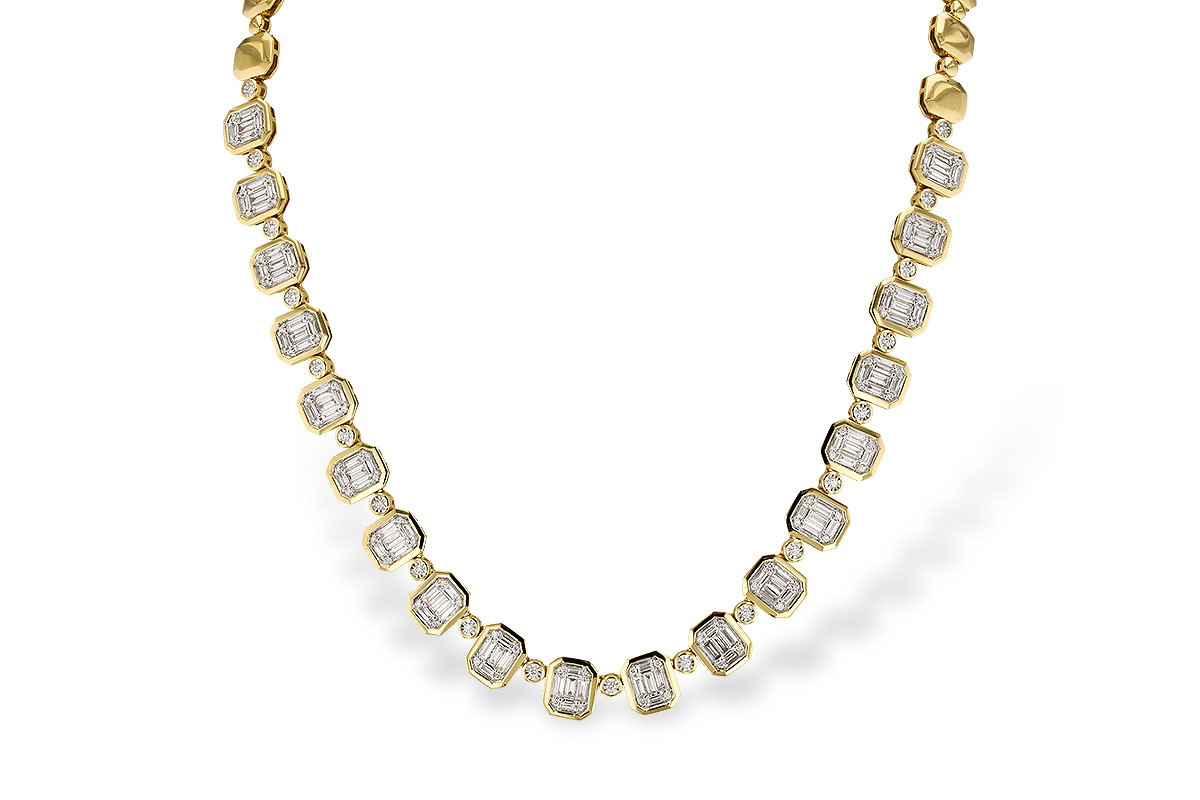M329-09243: NECKLACE 2.48 BAG 2.95 TW