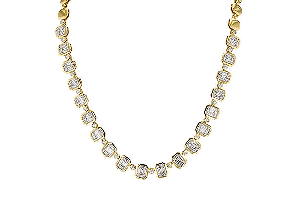 M329-09243: NECKLACE 2.48 BAG 2.95 TW